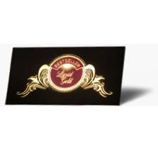 100 szt. Wizytówki folia mat 4/4 CMYK + Liquid Gold/Silver 3D